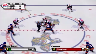 NHL 2005 Gameplay Florida Panthers vs New Jersey Devils