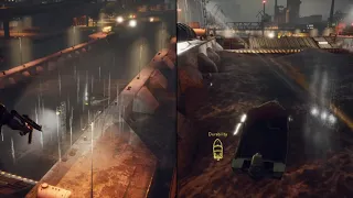 A Way Out Intense chase scene between 2 players on split screen