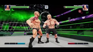 WWE Mayhem Gameplay | Versus Mode | Batista vs Brock Lesnar