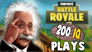 FORTNITE - WHEN PLAYERS HAVE 200 IQ (Smartest Plays Ever)