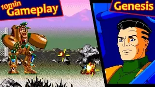 Exo Squad ... (Sega Genesis) Gameplay