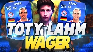 SEXY BLUES! - TOTY LAHM WAGER! FIFA 15 Ultimate Team!