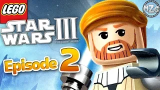 LEGO Star Wars III The Clone Wars Gameplay Walkthrough - Part 2 - Count Dooku Story!