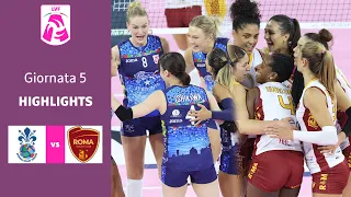 Firenze - Roma | Highlights | 5^ Giornata Campionato 23/24 | Lega Volley Femminile