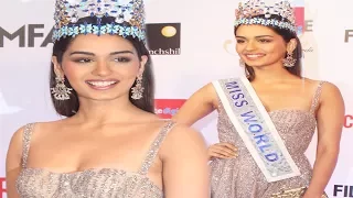 Manushi Chhillar At Filmfare Glamour & Style Awards 2017 - Red Carpet