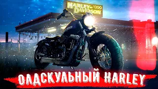 НАСТОЯЩИЙ ОЛДСКУЛ. Harley Davidson Sportster 1200. Мотоцикл. ШикАвто