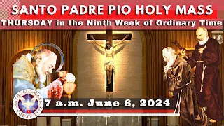 Catholic Mass Today Live at Santo Padre Pio National Shrine - Batangas.  6 Jun  2024  7a.m.