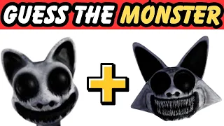 Guess The MONSTER By EMOJI | Zoonomaly Horror Game | All Character Jumpscares | SMILE CAT ,ZOOKEEPER