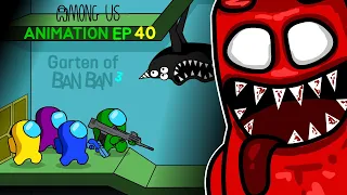 어몽어스 VS  Garten of Banban3 40화 AMONG US ANIMATION 40