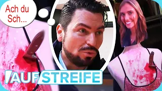 Sogar die Polizei gruselt sich: Massive MORDDROHUNG! "Ist das echtes Blut?!" 🩸 | Auf Streife | SAT.1