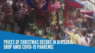 Prices of Christmas decors in Divisoria drop amid COVID-19 pandemic