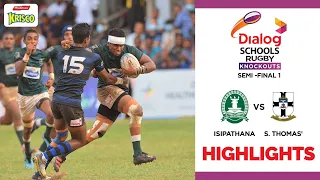 HIGHLIGHTS - Isipathana College v S. Thomas' College | Dialog Schools Rugby Knockouts 2022– 1st SF