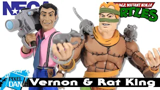 Rat King & Vernon NECA Toys Figures Review | Teenage Mutant Ninja Turtles