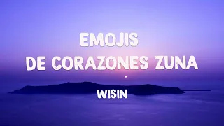 Emojis de Corazones ft. Jhay Cortez, Ozuna - Wisin (Lyrics Version) 🐬