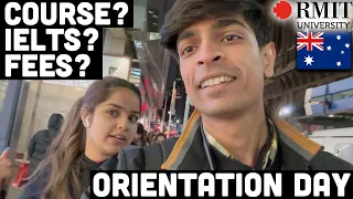 My Course | Fees | RMIT Orientation Day | Study Animation & VFX | International Student | Vlog #19