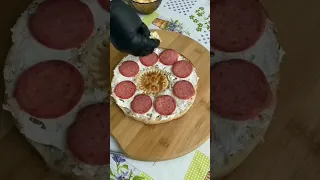 Домашняя пицца 🍕 Uyda pitsa tayyorlash...
