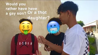 Would you rather have a gay son 👦🏽or a thot daughter👧 ? Also extra bones question!!!