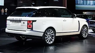 2019 Range Rover SV Coupe - The World’s First Full-size Luxury SUV Coupe