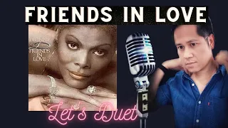 Friends in Love - Dionne Warwick x Johnny Mathis - Karaoke - Male Part Only