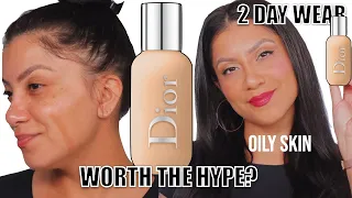 2 DAY WEAR TEST DIOR BACKSTAGE FACE & BODY FOUNDATION *oily skin* | MagdalineJanet