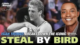 Isiah Thomas BREAKS DOWN the Larry Bird Steal | Celtics Pistons 87
