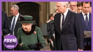 The Queen Attends Emotional Service for Prince Philip