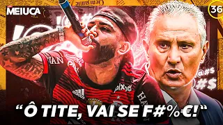 GABIGOL CHUTA O BALDE E DISPARA CONTRA TITE