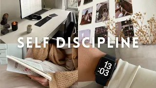 BUILD SELF DISCIPLINE: Tips & Techniques to Be More Disciplined | SELF CONTROL