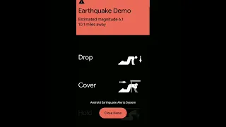 Google Earthquake Alert System