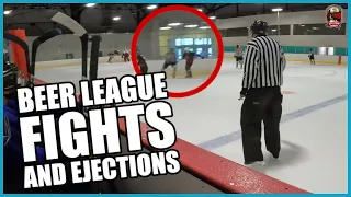 Beer League Fights and Ejections