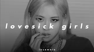 blackpink - lovesick girls (𝒔𝒍𝒐𝒘𝒆𝒅 𝒏 𝒓𝒆𝒗𝒆𝒓𝒃)