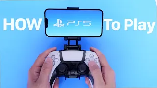 How to Play PS5 & PS4 Games on iPhone EASY!