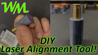 DIY 100w CO2 Laser Reverse Alignment tool: Tips and Tricks