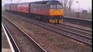 Railways. British Railways.Tamworth Station 1995