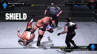 Goldberg vs. Shield | BACKLASH | Handicap Match | Two on One | WWE SD! Here Comes the Pain Mod