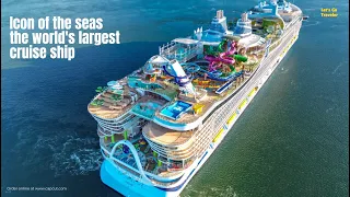 Icon of the Seas: World's largest cruise ship sets sail from Miami