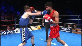 Alborz Sabet vs Johannes Bjur Full Fight | Danish Fight Night