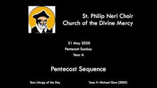 Pentecost Sequence (Veni, Sancte Spiritus)