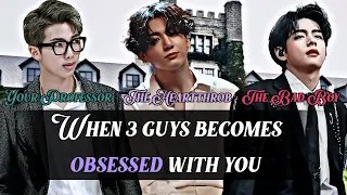 When 3 guys becomes obsessed with you | BTS 𝐍𝐚𝐦𝐓𝐚𝐞𝐊𝐨𝐨𝐤 𝐒𝐞𝐫𝐢𝐞𝐬 [1/?] "They remembered your birthday"