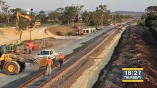 ARTC - Watermark Rail Works Time Lapse