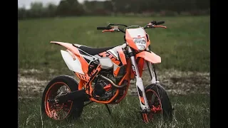 First ride, KTM EXC 500 | Wheelie for days