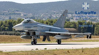 Luftwaffe Eurofighter & Tornado INSANE low pass at Athens Flying Week 2022