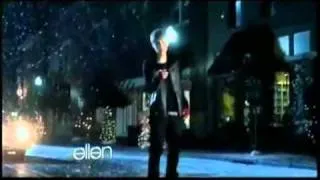 Justin Bieber Christmas Video with Ellen in it Funny + JB's Reaction   YouTube2