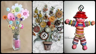 New 40 Button Craft Ideas For Biggners ||Latest Buttons Craft ||Unique Button Ideas 2k22