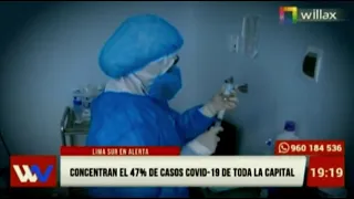 ⚠ Distritos de Lima Sur presentan un incremento de casos de Covid-19 en los últimos días