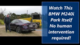 2022 BMW M240i How to use the Automated Parking
