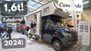 1.6t ECHTE ZULADUNG! GEHASST VON "PROFI" CAMPERN: WOHNMOBIL 2024: Bimobil LBX 365 Sprinter 4x4.