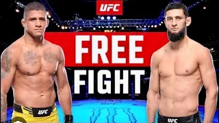 Khamzat Chimaev Vs Gilbert Burns - FREE FIGHT ACCESS UFC 294