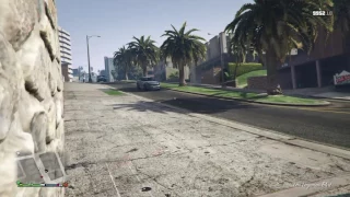 GTA5 Blood VS CRIP 1V1