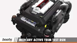 Mercury Active Trim Test Run